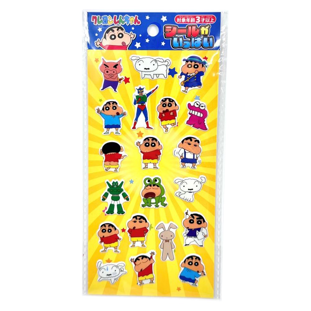 クレヨンしんちゃん】『シールがいっぱい』<3柄アソート