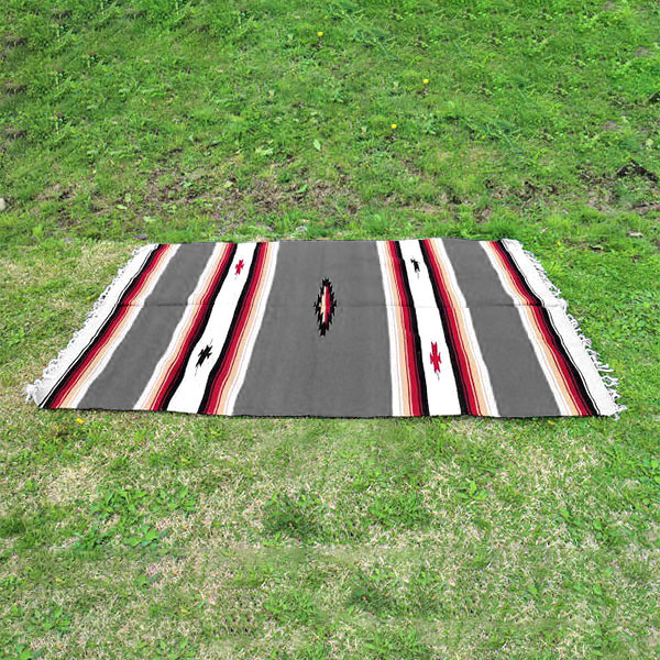 ニューダイヤモンドセンター キャンプラグマット (150×210cm) ＜グレー