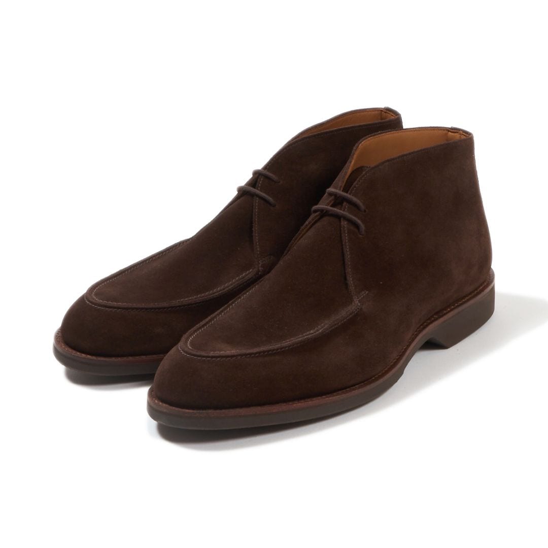 クロケット＆ジョーンズ バイブリー|BIBURY DARKBROWN Uチャッカブーツ