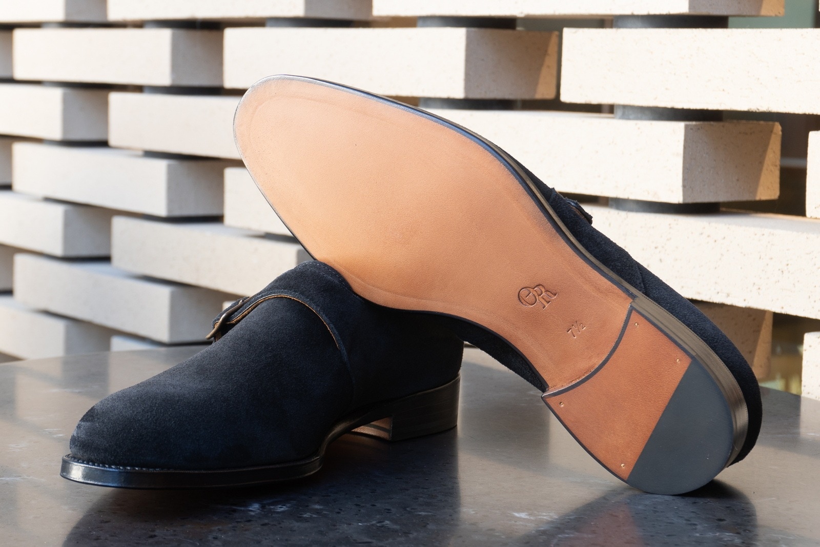 SALE】オリエンタル JOSEPH2 BLACK モンクストラップ メンズ[サイズ