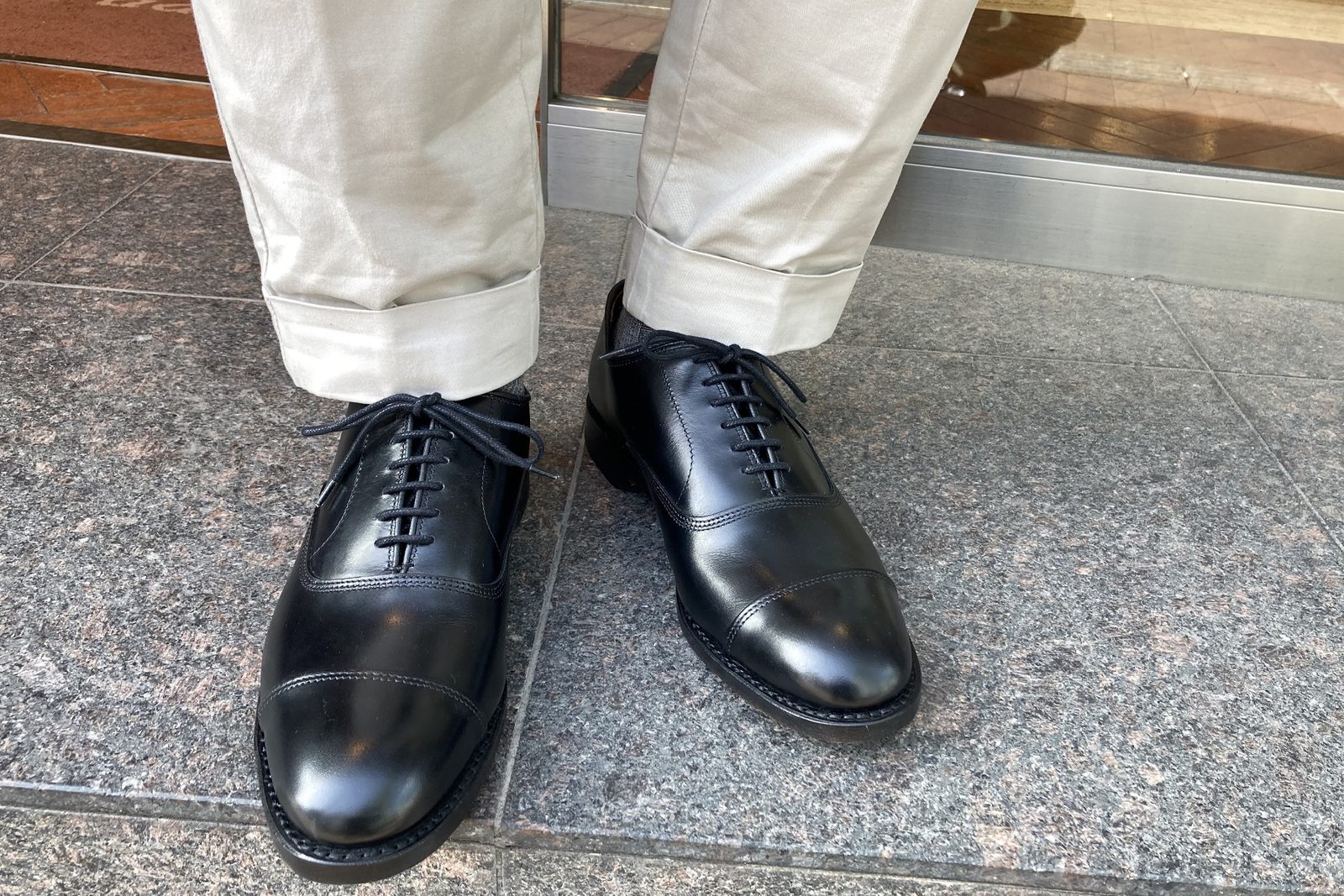 アレン・エドモンズ パークアベニュー|Park Avenue BLACK ストレート