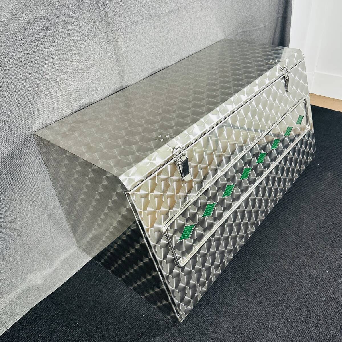 ステンレス製 工具箱 (Bタイプ) 900サイズ 鱗柄 菱アンドン LEDライト