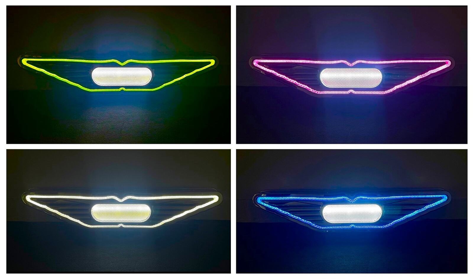 オリジナル クロームメッキ 大型 バスマーク アンドン 湾曲 表面R仕様