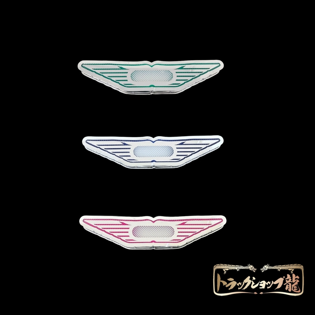 オリジナル ステンレス 小型 バスマーク アンドン LEDライト アクリル