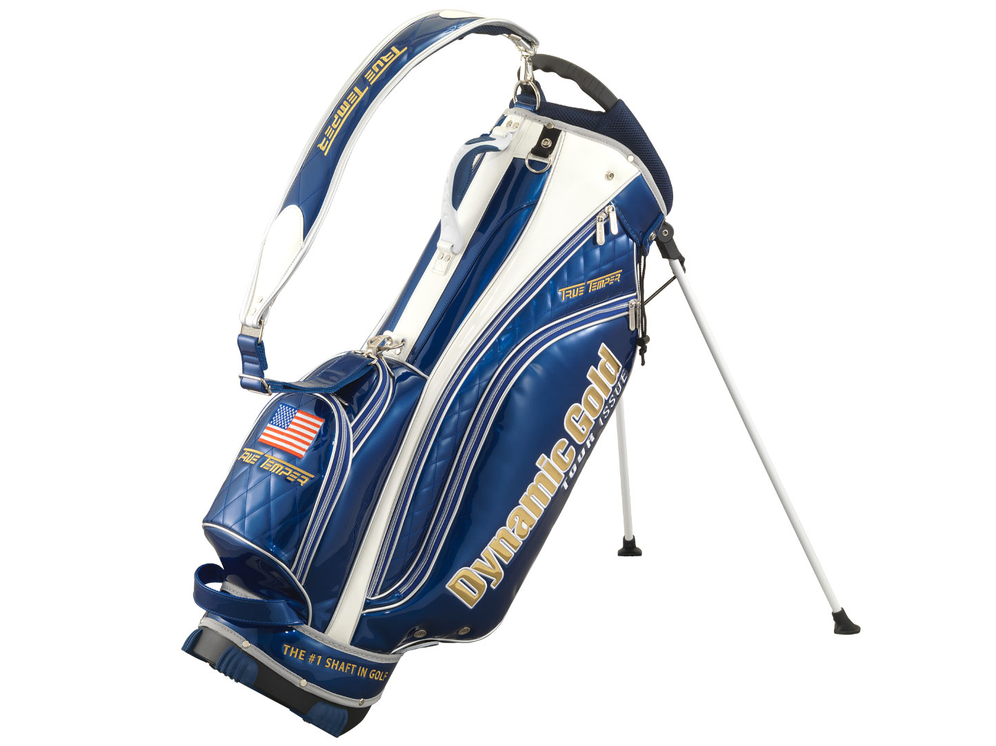 ダイナミックゴールドスタンドキャディーバッグ ブルー | キャディー