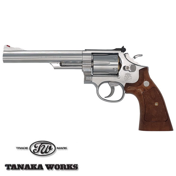 タナカ S&W M66 6インチ Combat Magnum Ver.3 モデルガン ステンレス