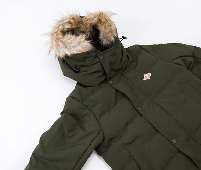 SOLDOUT】DANTON ダントン レディース フェイクファー フードダウン