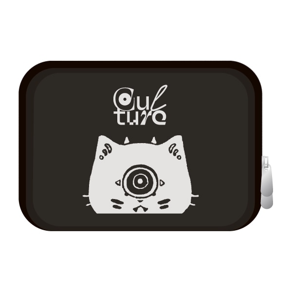 Culture PINS SET with neko GADGET CASE カルチャーピンズセット ネコ