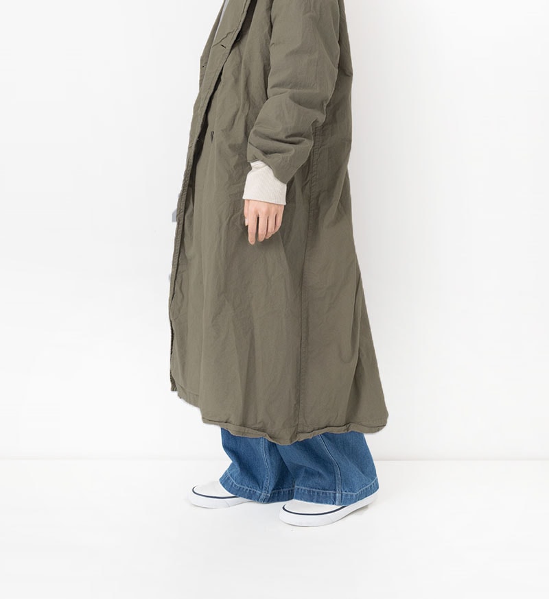 ミラクルウェーブ用 サポーター コード フェイクスウェードノーカラーコート/洗える(ノーカラーコート) | MK