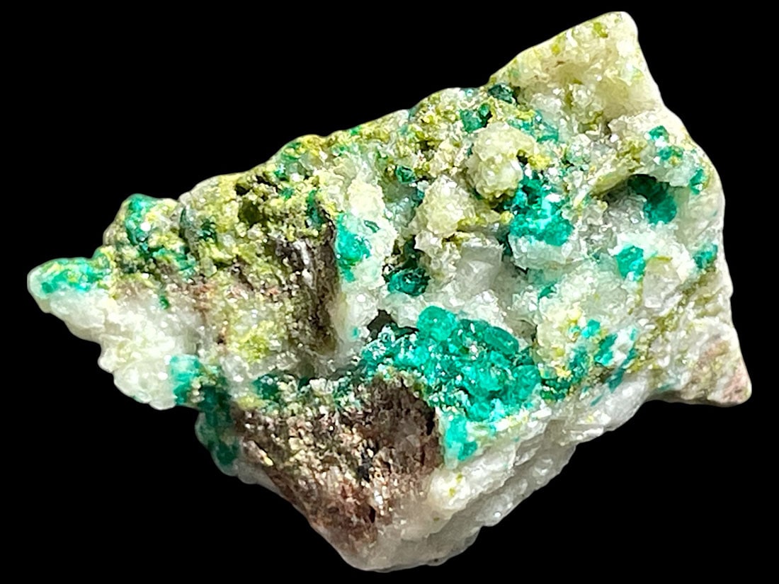 レア！ カザフスタン産 ダイオプテーズ/Dioptase (翠銅鉱)