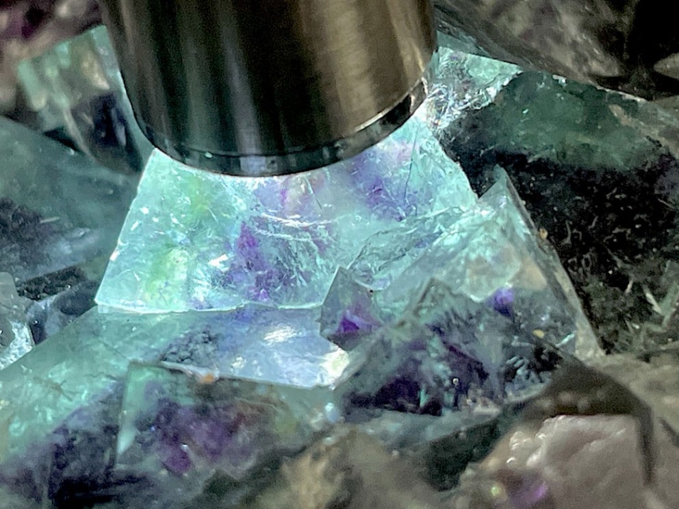 球状フローライト インド産 蛍石 原石 鉱物標本 球状フローライト