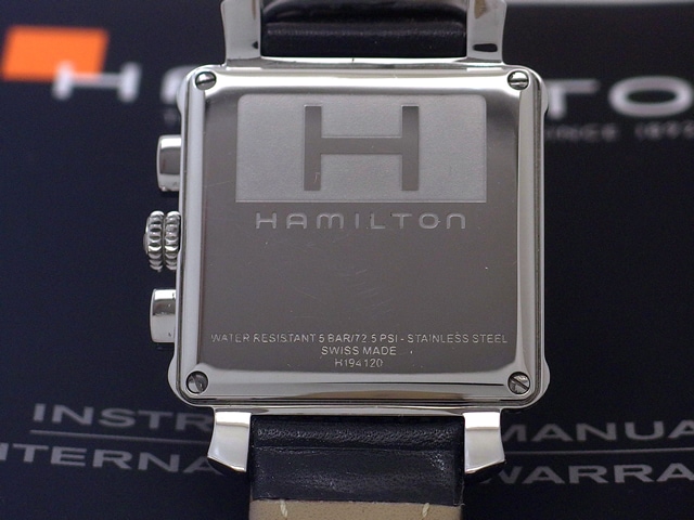 ハミルトン ロイド クロノグラフ H19412753 クオーツ USED Hamilton
