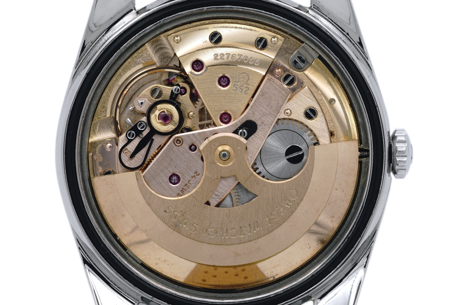 オメガ シーマスター 166.010 クロスライン Cal.562 自動巻 OH済 1965年製