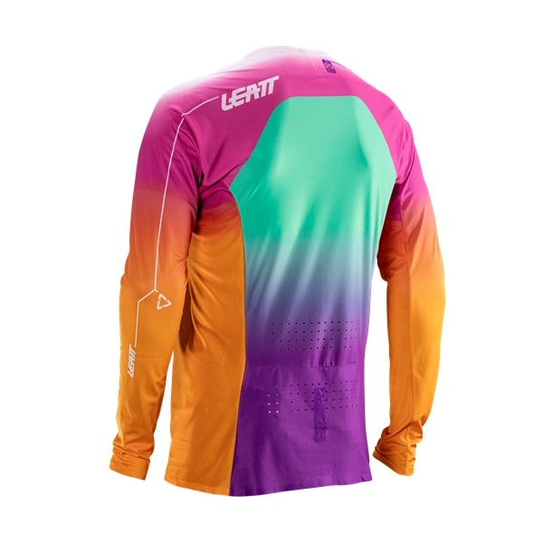 LEATT 5.5 UltraWeld Pinata ティール MXジャージ | モトクロスウエア