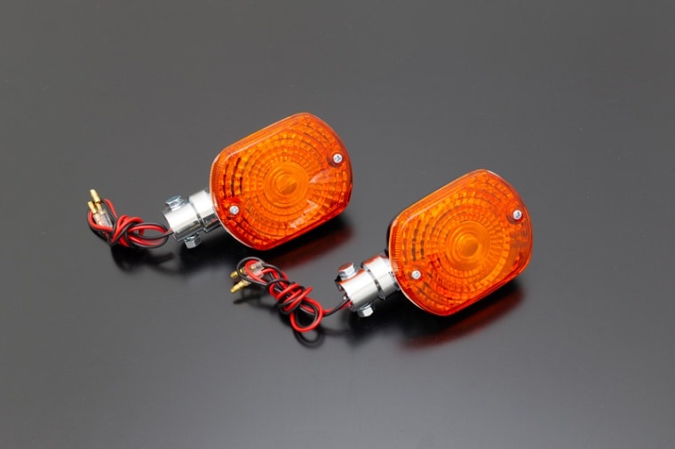 Z1000MK2/Z750FXタイプ ウインカーASSY フロント オレンジ（2個セット