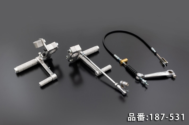 復刻版JMCバックステップ 1型(ワイヤー引き) | 車種から,KZ900/Z750A4