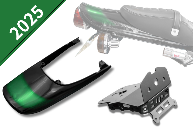 Z900RS アイアンフェンダーレスキット+ロングテールカウルセット【2025