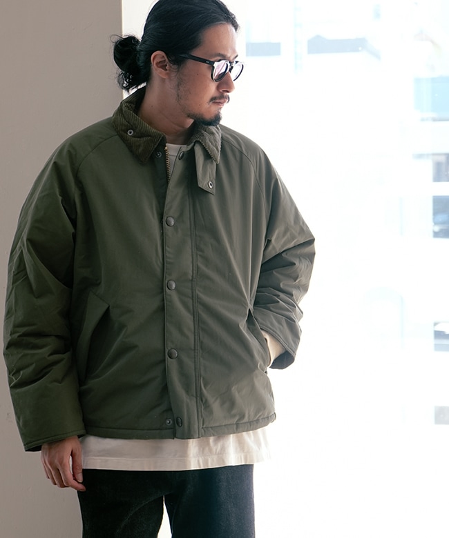 MCA1005]Barbour(バブアー) TRANSPORT PADDED CASUAL JACKET トランス