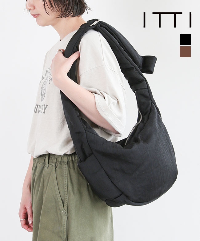 ITTI-BAG-121-CB] ITTI (イッチ) ANNIE PUFFER TOWN MOON BAG / CERATO