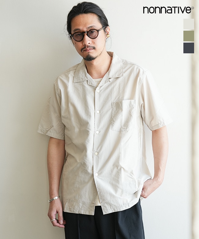 SALE 30%OFF】[NN-S4619]nonnative(ノンネイティブ) VOYAGER S/S SHIRT