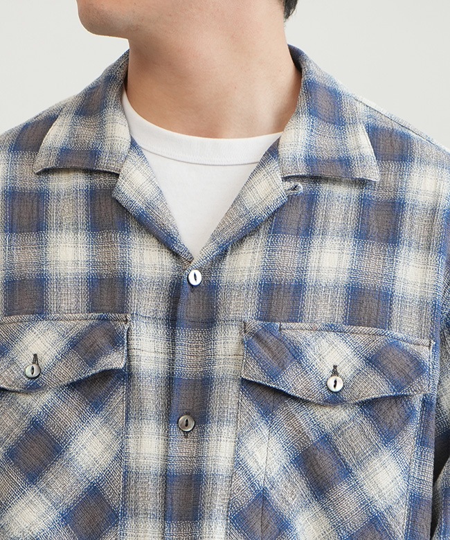 SALE 50%OFF】[6051-1101]Caledoor(カレドアー) Panama Cloth Check