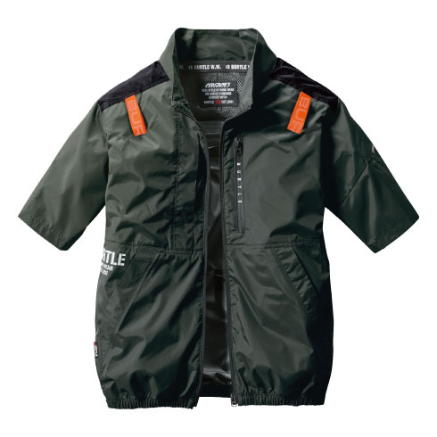 バートル AC2016 半袖ファン付き作業服セット ファン・バッテリーフル