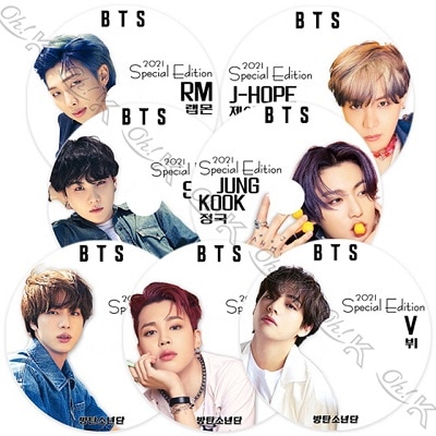 K-POP DVD BTS 2021 SPECIAL EDITION 7枚SET 日本語字幕なし 防弾少年