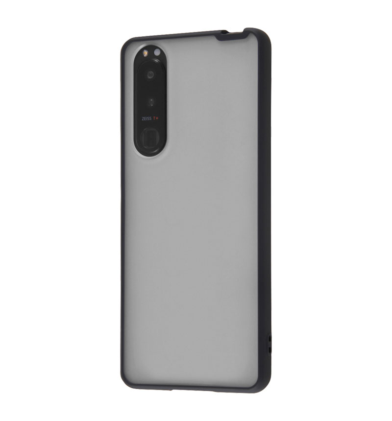 Xperia 5 III マットハイブリッドケース SHEER シアーホワイト