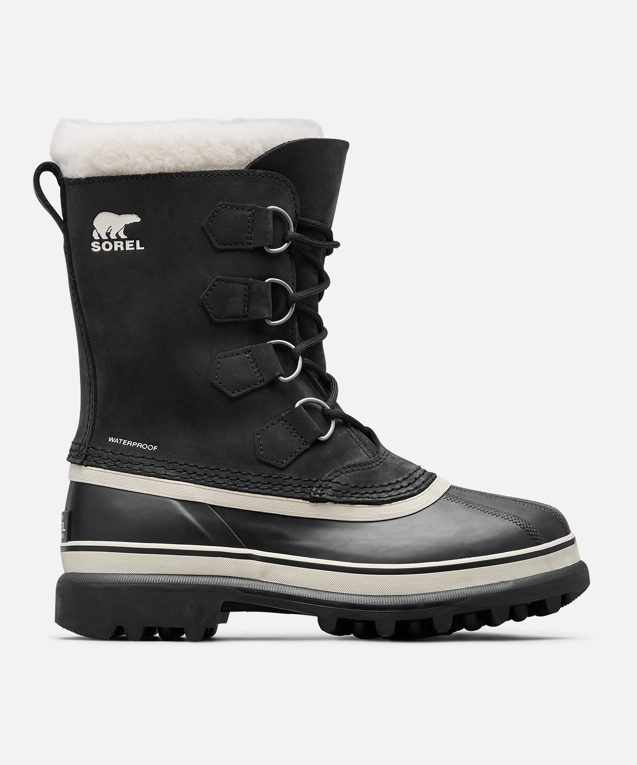 ソレル カリブー レディース ブラック スノーブーツ 23.0-25.0cm