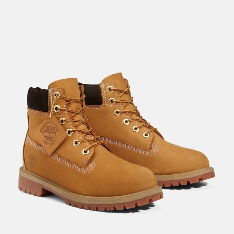 Timberland C/O J 6-INCH PREMIUM WATERPROOF BOOT WHEAT NUBUCK 12909