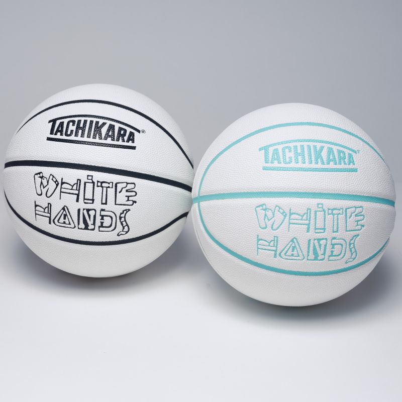 TACHIKARA BASKETBALL WHITE HANDS SB6-218 ホワイト/ブラック｜アメ横