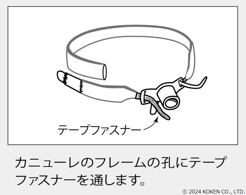 コーケンカニューレホルダー スタンダード｜ヤガミホームヘルス
