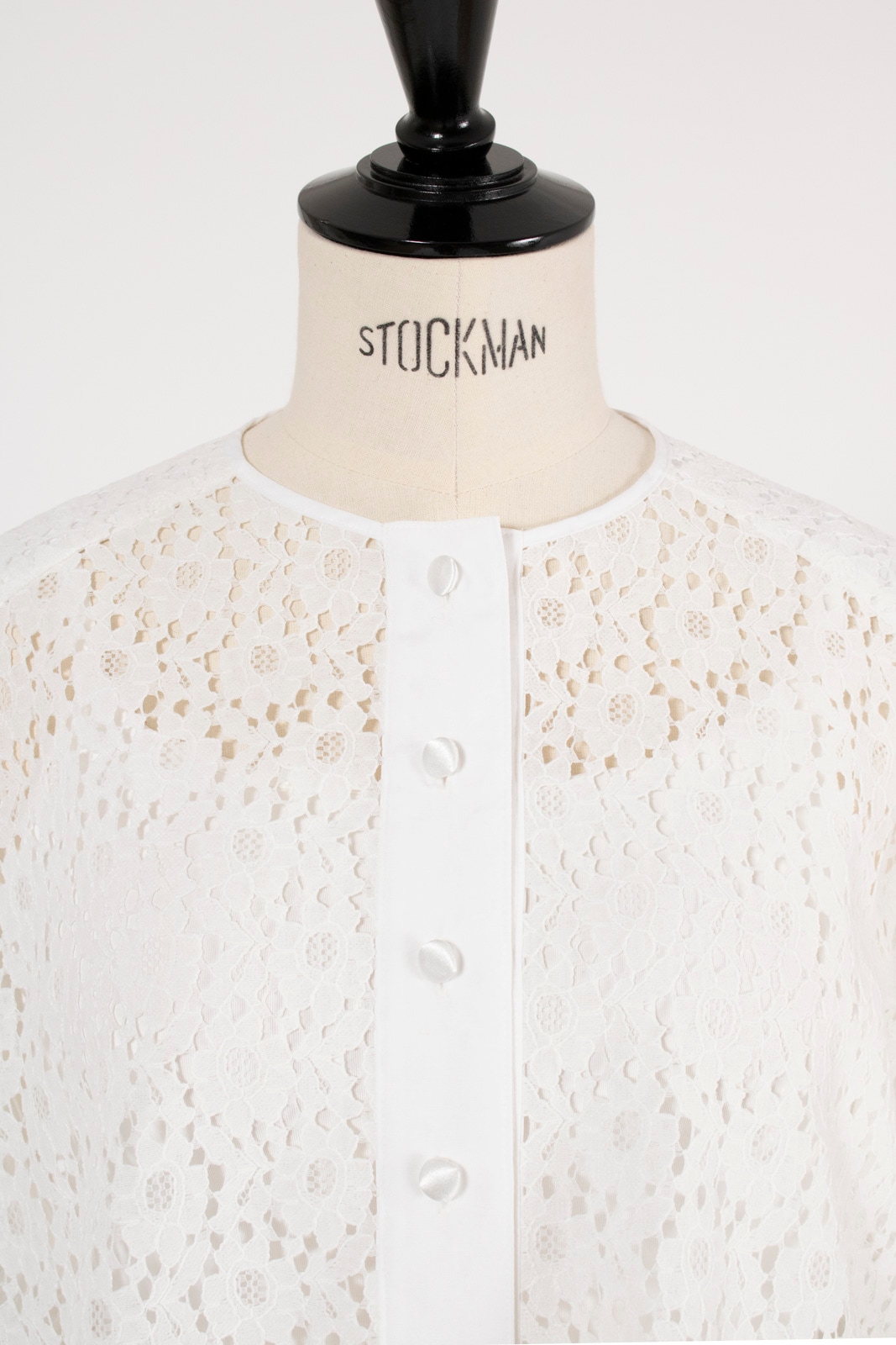 完売品✨yori フロッキーレースシャツ ネイビー Fサイズ 2025AW 完売品