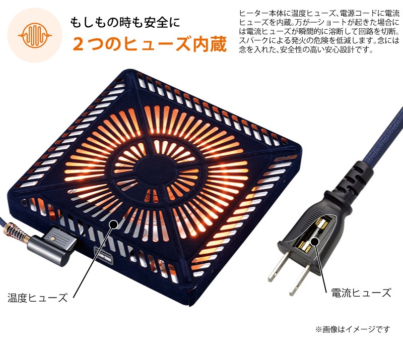 ユアサプライムス.com｜メトロ電気工業 こたつ用 取り替えヒーター MHU