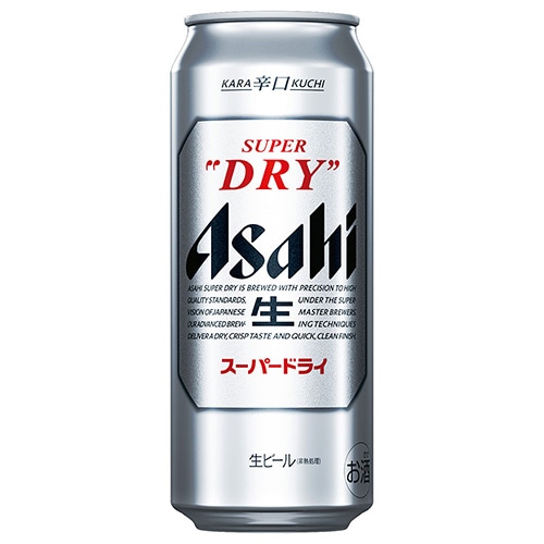アサヒ スーパードライ 500ml×24本 1ケース ロング缶 ビール u-yu