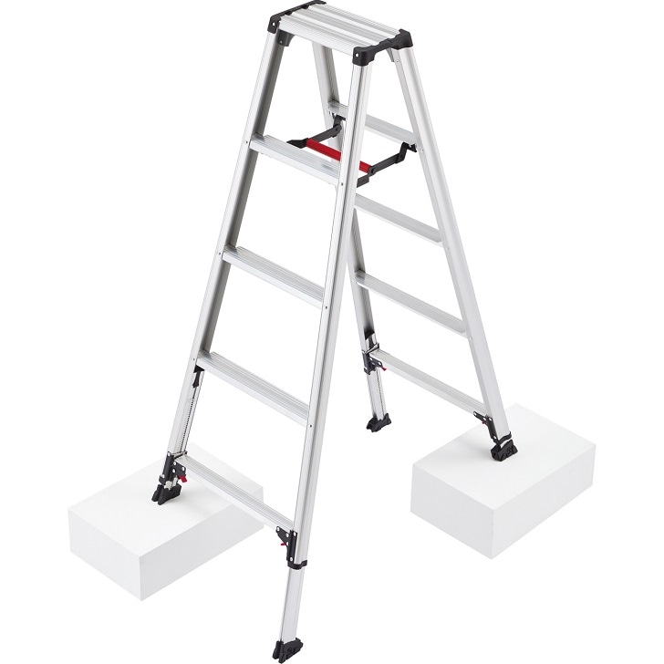 脚立 脚軽伸縮タイプ RZS-15a ｜ 仮設トイレメーカー公式 屋外トイレ