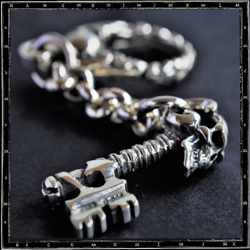 SKULL KEY KEYRING | クレイジーピッグ公式オンラインストア