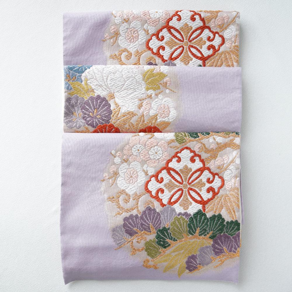 西陣織 金鶴 テーブルランナー ピンク ｜ 四季折々のおしゃれな和食器