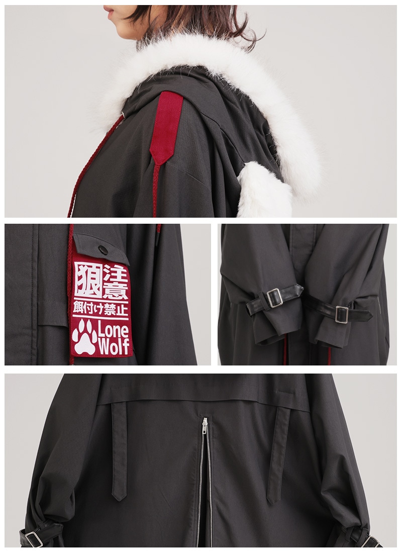 コート風ウルフモッズジャケット ｜ Favorite