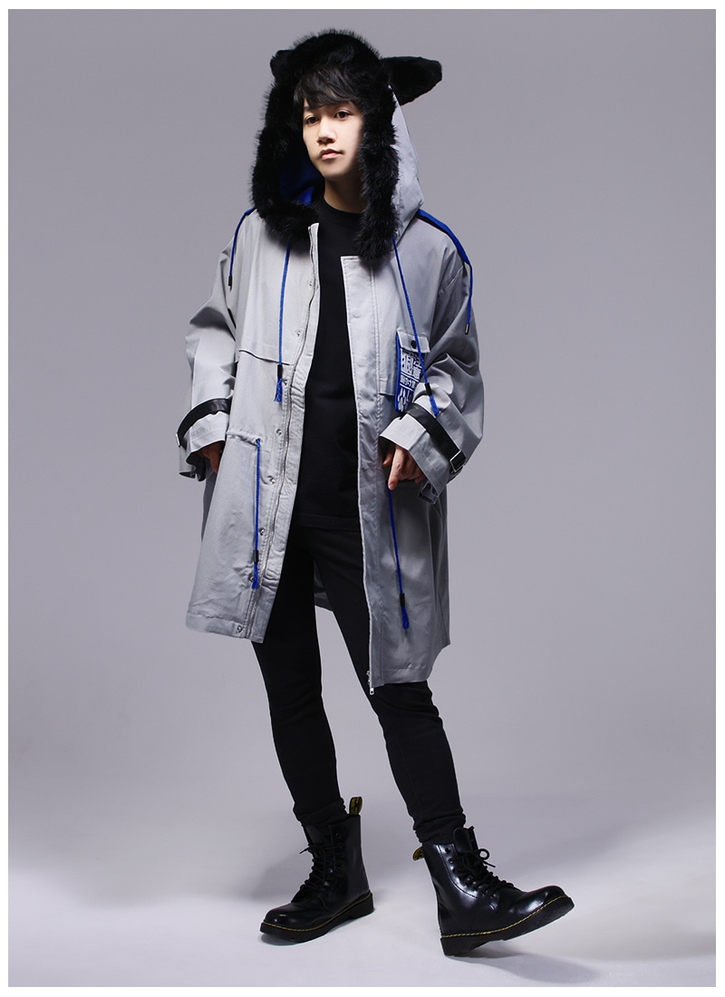 コート風ウルフモッズジャケット ｜ Favorite