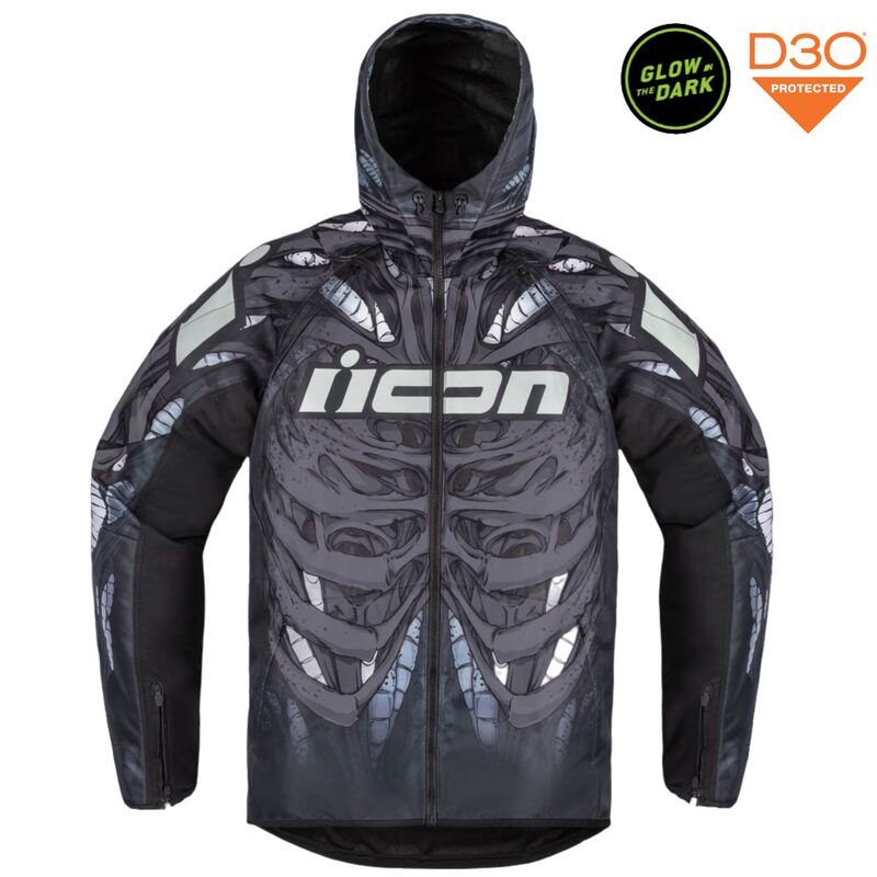 ICON AIRFORM QUARTERFLASH JACKET XL Airform Quarterflash Jackets