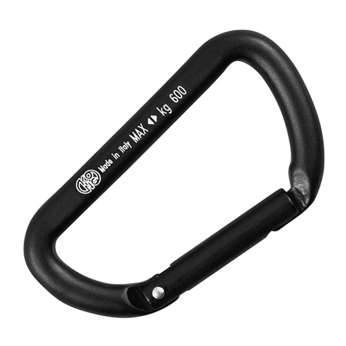 ミニD アクセサリーカラビナ ブラック / Mini D Accessory carabiner