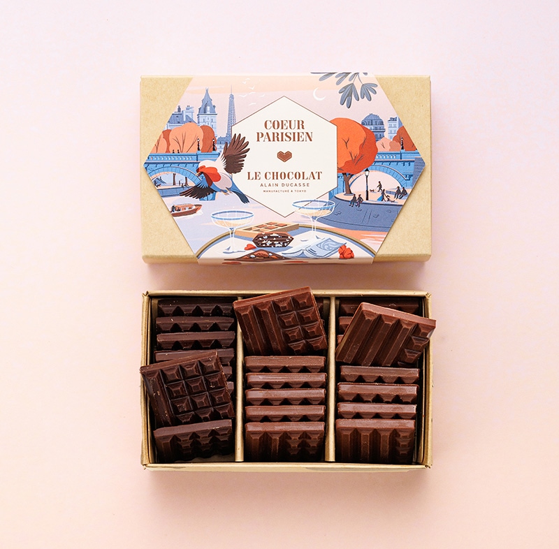 バレンタイン限定パッケージ】コフレ・カレ・デギュスタシオン｜【公式