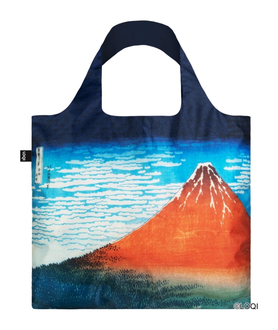 葛飾北斎 トートバッグ [富嶽三十六景 凱風快晴（赤富士