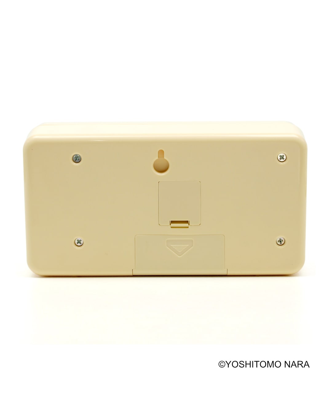 奈良美智 パタパタクロック [WALK ON(ベージュ)]｜ラムフロム - アート