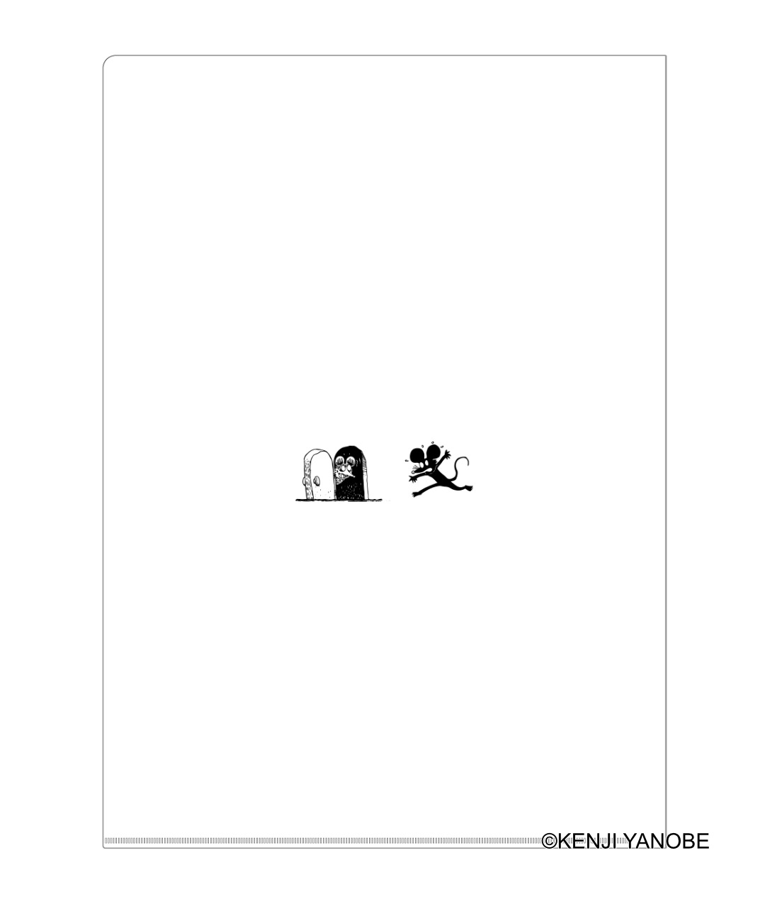 ヤノベケンジ A4クリアファイル [SHIP'S CAT drawing]｜ラムフロム