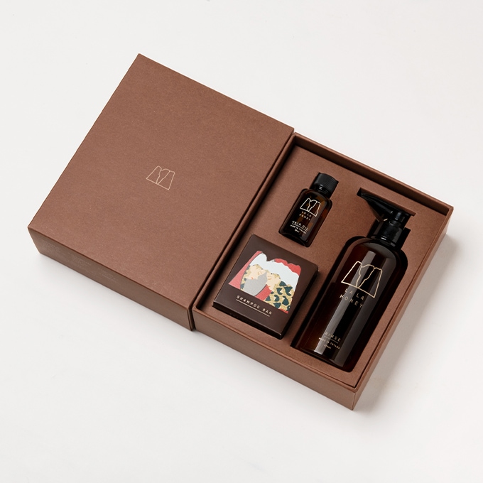 LALA HONEY ブラウン ベーシック ヘアケア 3点セット | ヘアケア