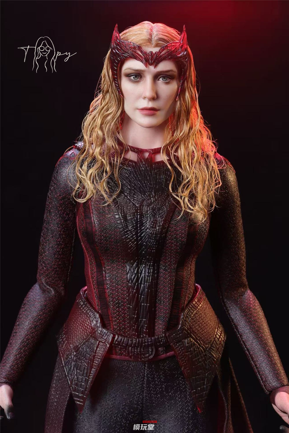 予約 Toopy Studios 1/6 スカーレット・ウィッチ カスタム 植毛ヘッド