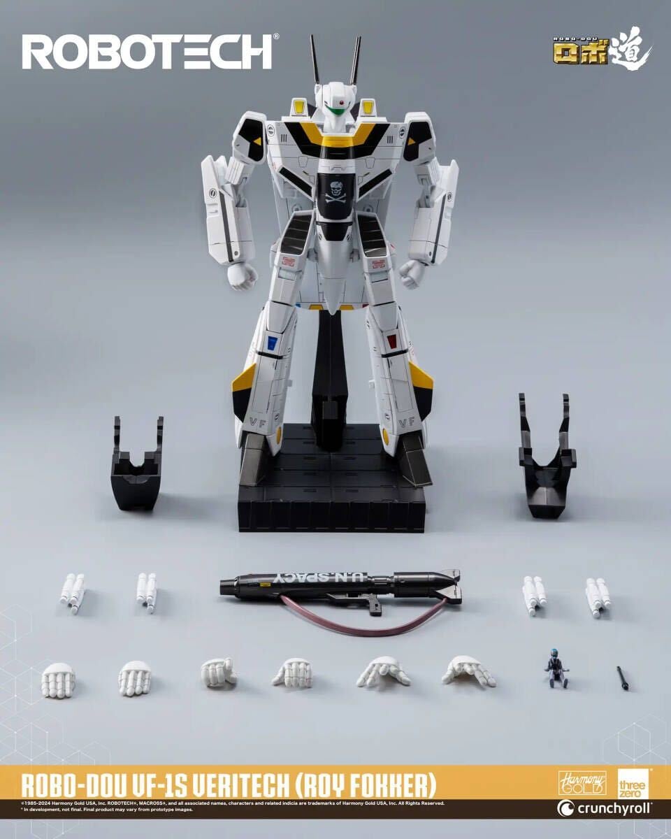 threezero ロボ道 超時空要塞マクロス VF-1S ロイ フォッカー 未開封