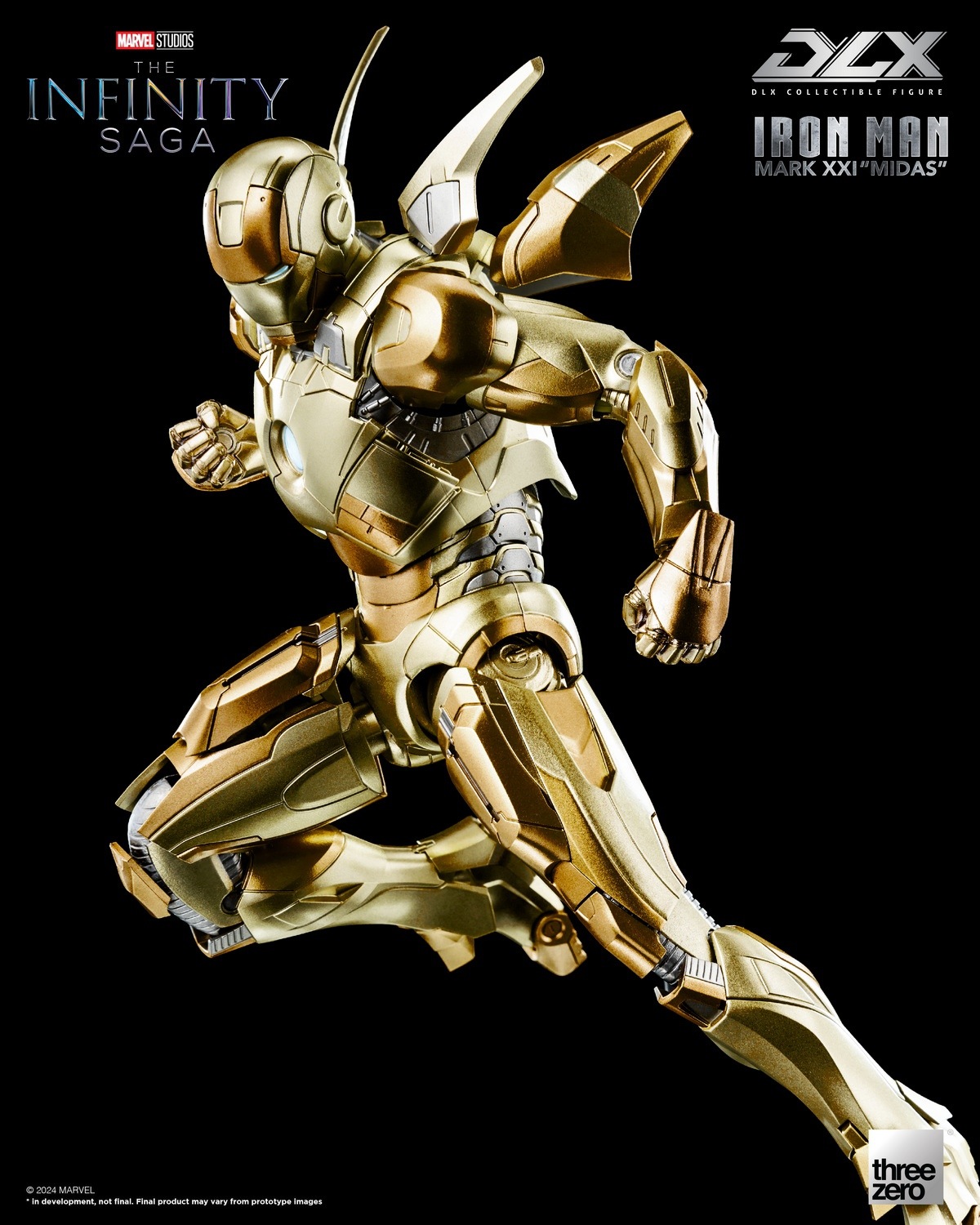 予約 threezero Marvel Studios: The Infinity Saga DLX アイアンマン
